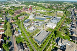 Luftaufnahme Gewerbegebiet Schlägel & Eisen Luftaufnahme Gewerbegebiet Schlägel & Eisen