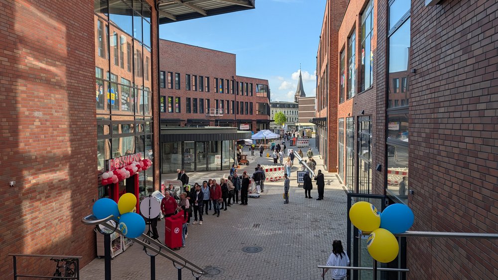 Offizielle Eröffnung der Hertener Höfe