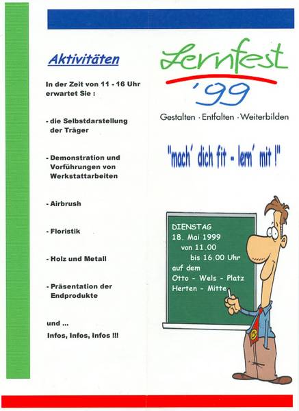 Lernfest ´99 - Plakat (05/99)