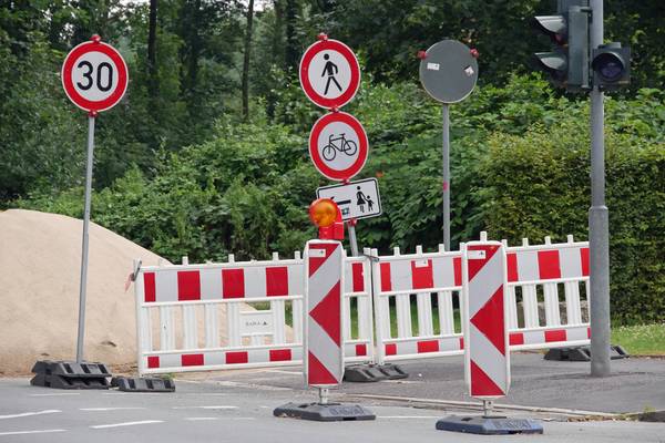 Baustelle in Herten