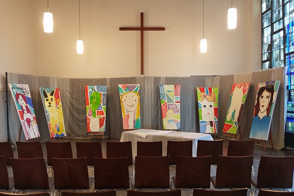 Kunstprojekt "Zwischen Himmel und Erde"