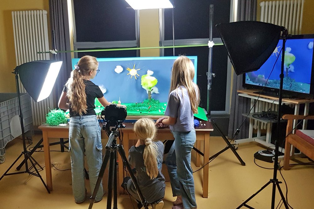 Trickfilmprojekt der CreativWerkstatt