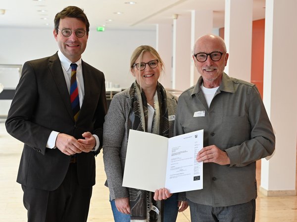 Förderbescheidübergabe in Münster