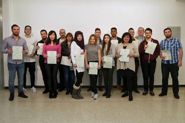 Die Stadt Herten bürgerte 19 Personen ein.