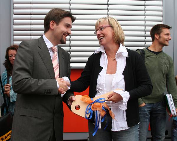 Willy-Brandt-Schule: "Schlüsselübergabe"