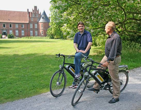 HyBike-Tour mit Landrat
