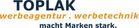 Logo von TOPLAK werbeagentur.werbetechnik