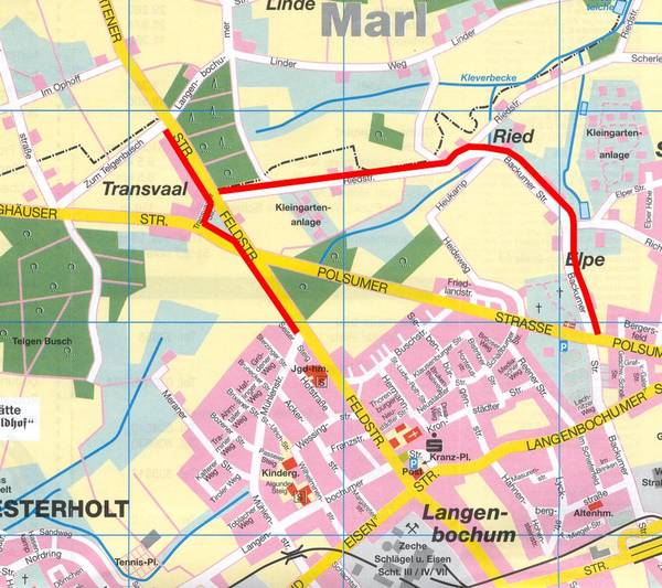 Entwässerungsleitung in der Ried (7/00)