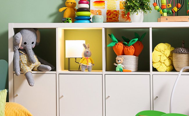 Kinderzimmer Regal