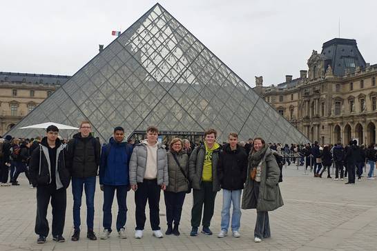 Am zweiten Tag stand ein Besuch der Hauptstadt Paris auf dem Programm. 