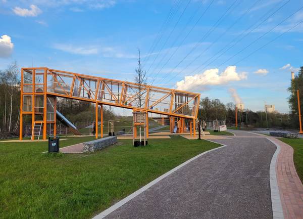 Der Aktiv-Linear-Park gilt als beliebtes Ausflugsziel, so auch beim Anradeln.