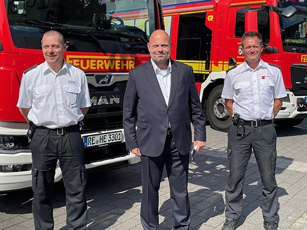 Neues Einsatzfahrzeug Feuerwehr Herten