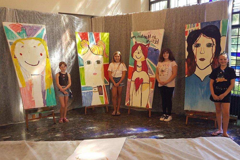 Kunstprojekt "Zwischen Himmel und Erde"