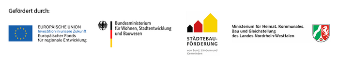 Logoleiste Städtebauförderung mit EU-Logo