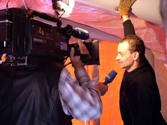 Feuerwehr on ice - WDR-Interview (11.03) Feuerwehr on ice - WDR-Interview (11.03)