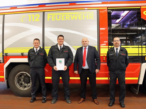 Neuer Leiter Hertener Feuerwehr