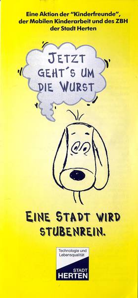 Faltblatt Hundekot (03.04)