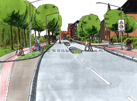 Feldstraße - Projektskizze 2