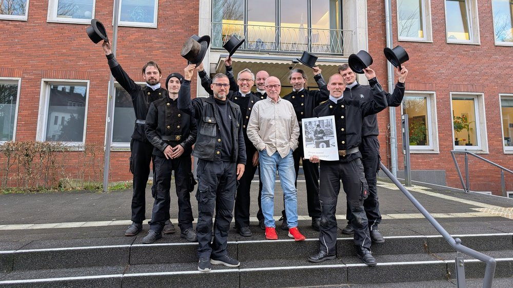 Besuch der Schornsteinfeger im Rathaus 2026