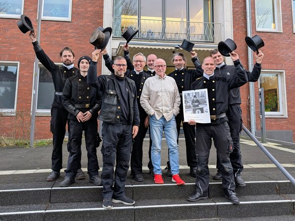 Besuch der Schornsteinfeger im Rathaus 2026