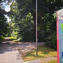 
                                Eingang zum Schlosspark
                            