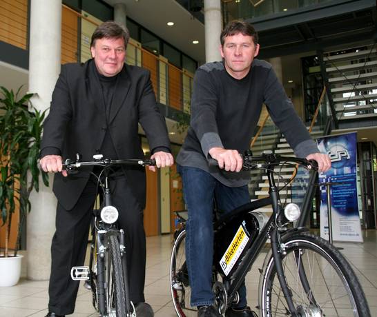 Die brennstoffzellenbetriebenen "HyBikes"