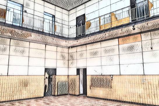 Die Hertener Illustratorin Nabs (Nabeelah Arshad) und das Kulturbüro Herten laden am Dienstag, 27. August, um 17.30 Uhr zu einer weiteren Urban Sketching Aktion auf der Zeche Westerholt ein. Treffpunkt ist das Torhaus (Foto: Sylvia Seelert).