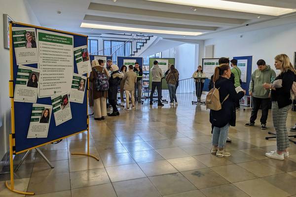 Beim „Tag der Ausbildung“ konnten sich die Teilnehmenden auch im Rathaus über die verschiedenen Ausbildungen bei der Stadt informieren (Foto: Stadt Herten).
