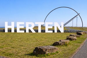 Skulptur des Hertener Bürgerpreises