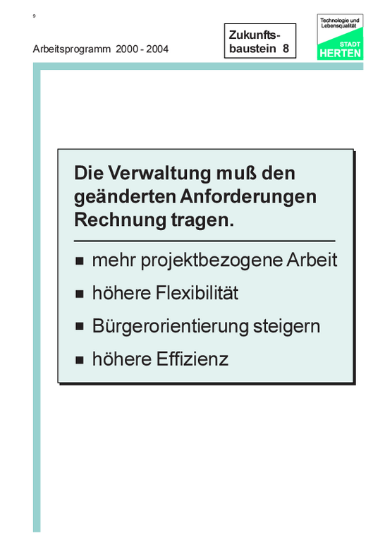 Folie 15: Verwaltung und geänderte Anforderungen
