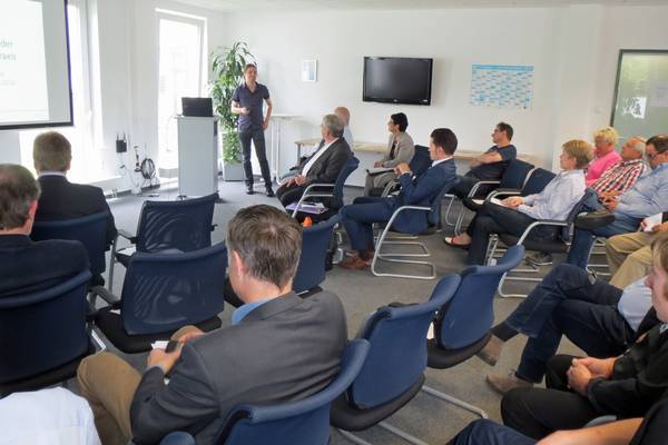 Die Informationsveranstaltung wurde von der Hertener Wirtschaftsförderung und den Hertener Stadtwerken gemeinsam mit dem h2-netzwerk-ruhr e.V. organisiert.