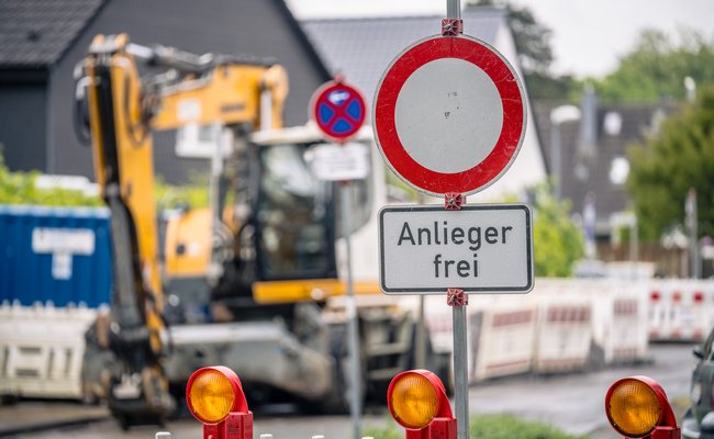 Baustelle in Herten