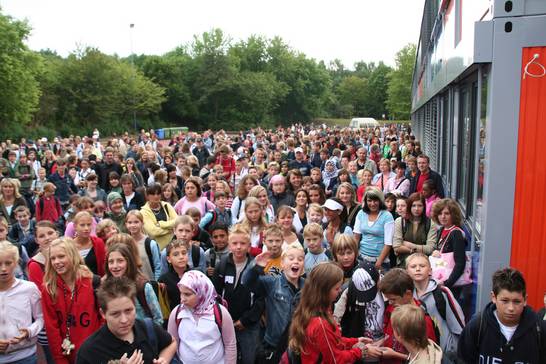 Willy-Brandt-Schule: Erster Schultag