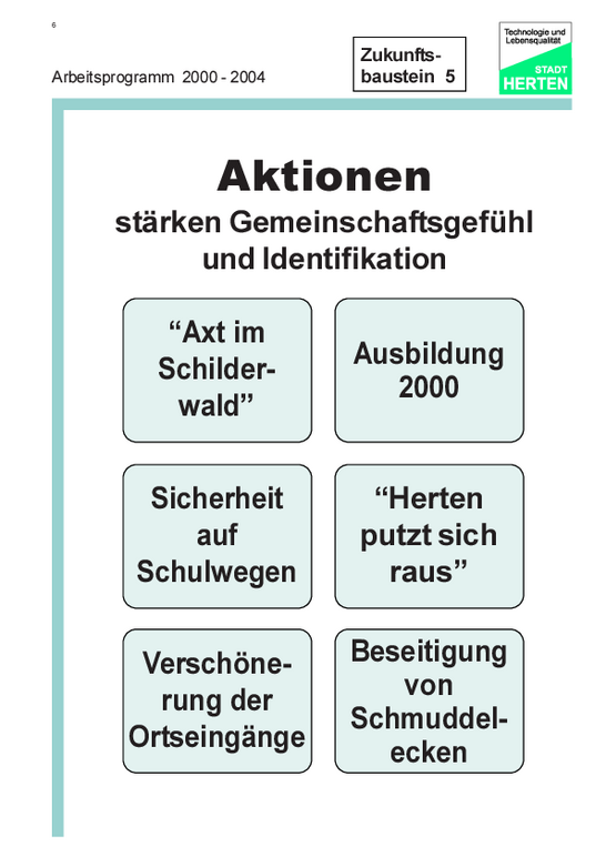 Folie 13: Aktionen stärken ...