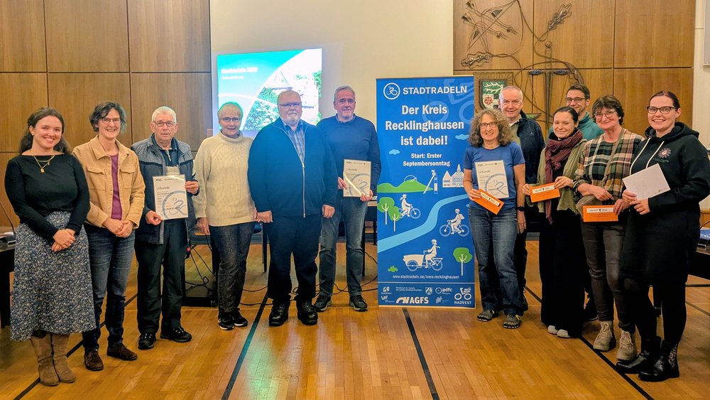 Preisverleihung STADTRADELN 2025