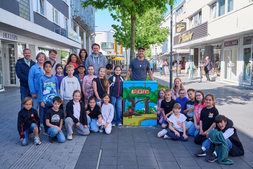 Stromkästen in der Innenstadt