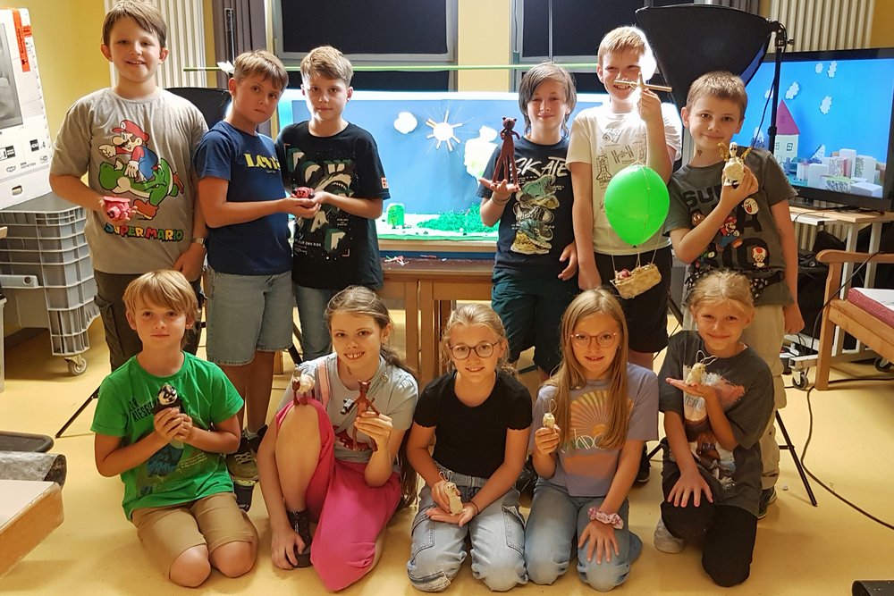 Trickfilmprojekt der CreativWerkstatt