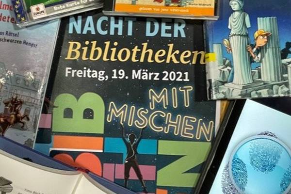 Die Nacht der Bibliotheken findet in diesem Jahr in Herten online statt.