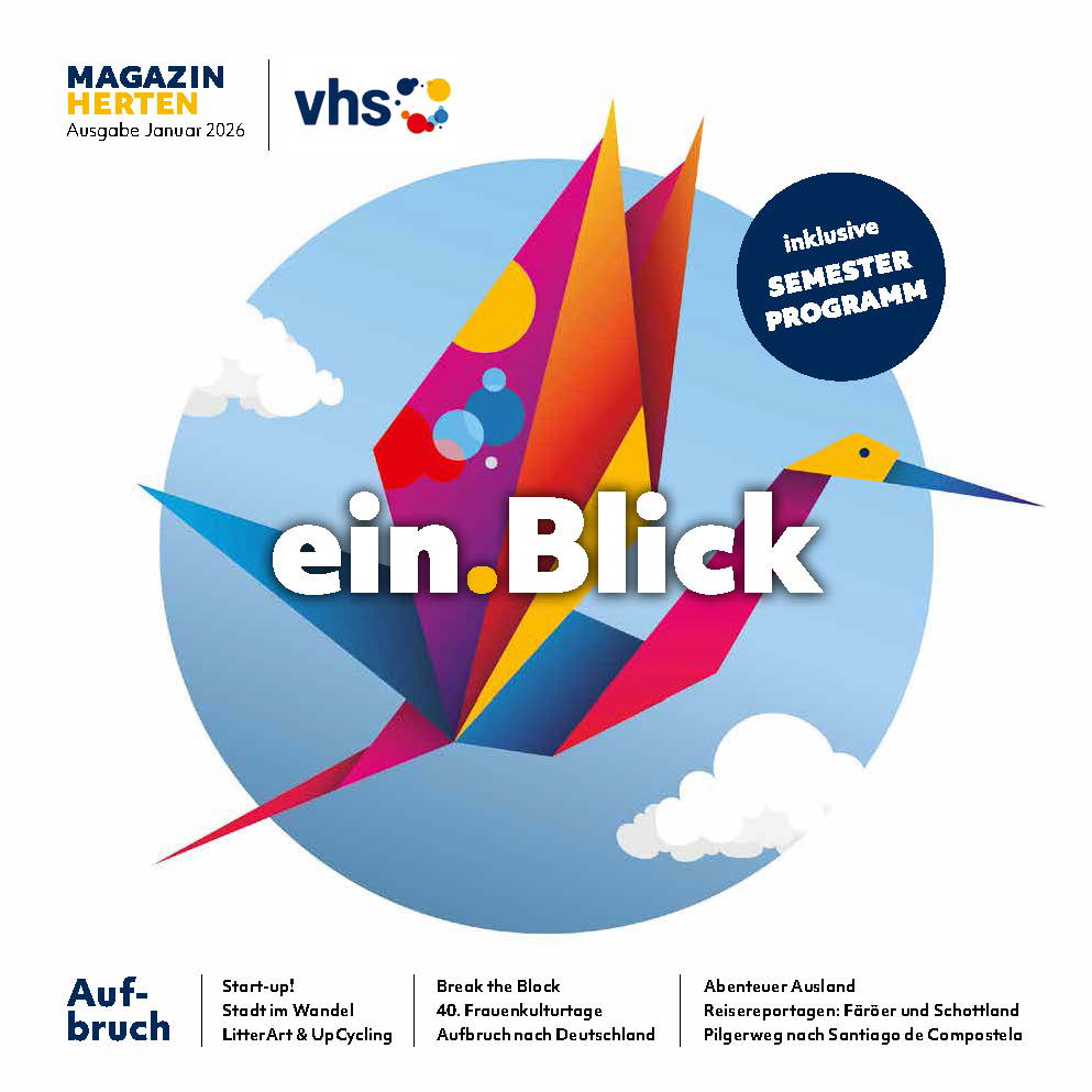 VHS-Magazin ein.Blick“ - Ausgabe Januar 2026