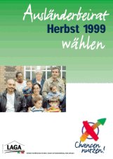 Ausländerbeiratswahl 1999 - Plakat (08/99)