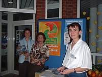 Infostand vital50plus beim Fit und Aktivwochenende im Copa 02/04
